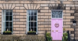 A Pink Door Is Deemed Too Bright for Edinburgh